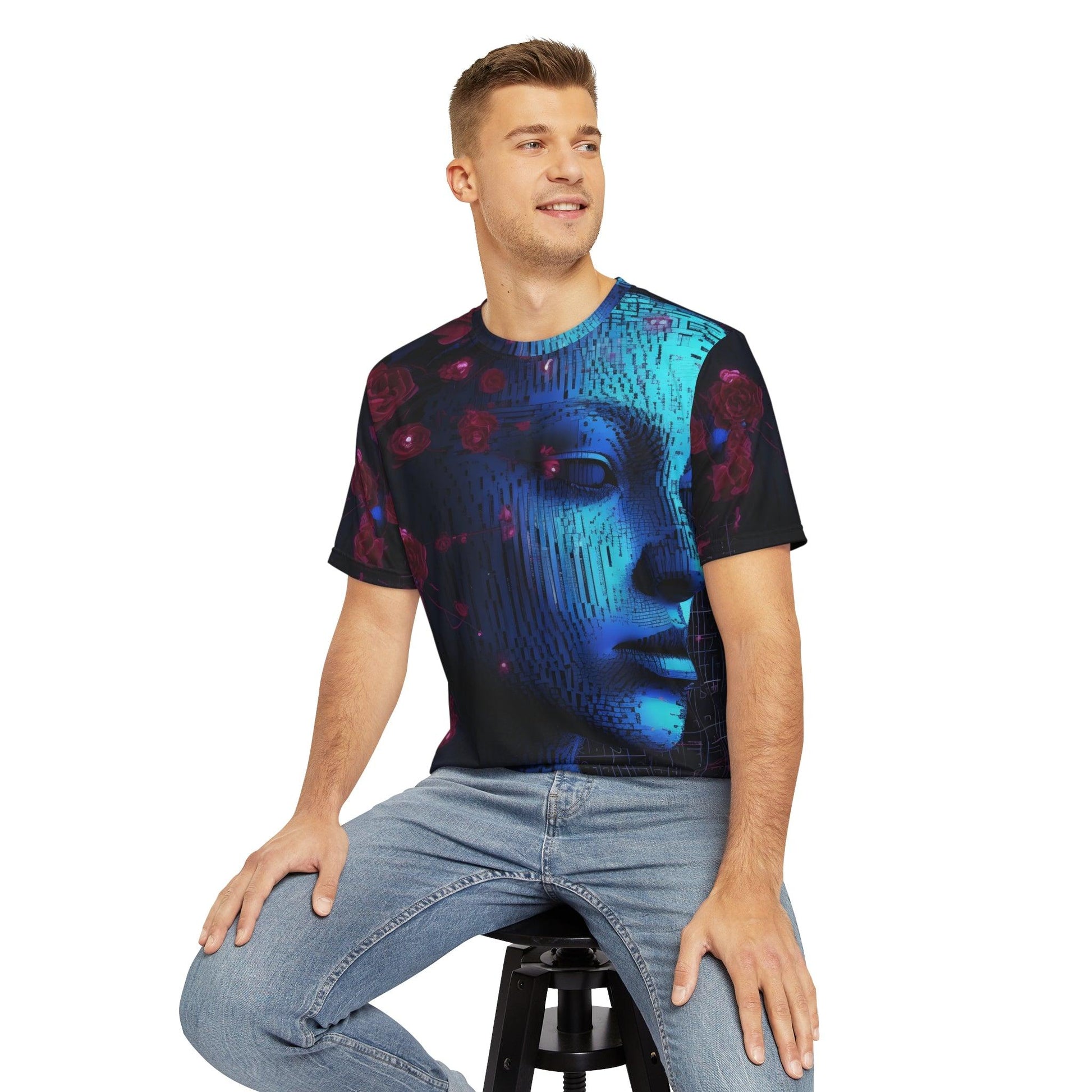 Cyber Matrix Rose Other Worldly Ethereal Vision Quest Shirt - Alchemystics.org