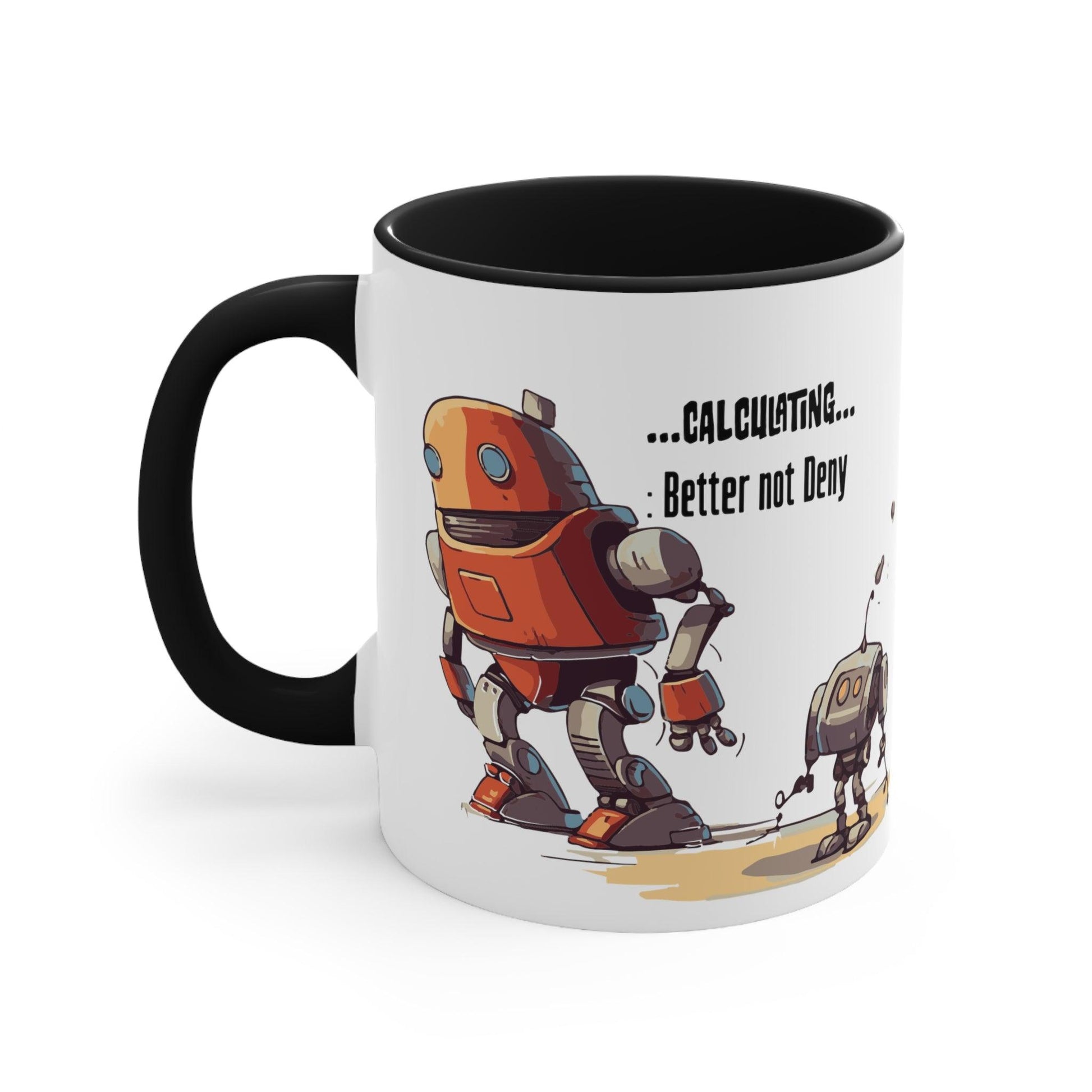 Drink Coffee Mug - I Like Big Bots and I Cannot Lie - For Techie Web Developer Programmer Engineer System Admin Data Scientist CTO Robot - Alchemystics.org