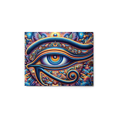 Eye of Horus Metal Print 2024.1 by Meta Zen (11'x14')