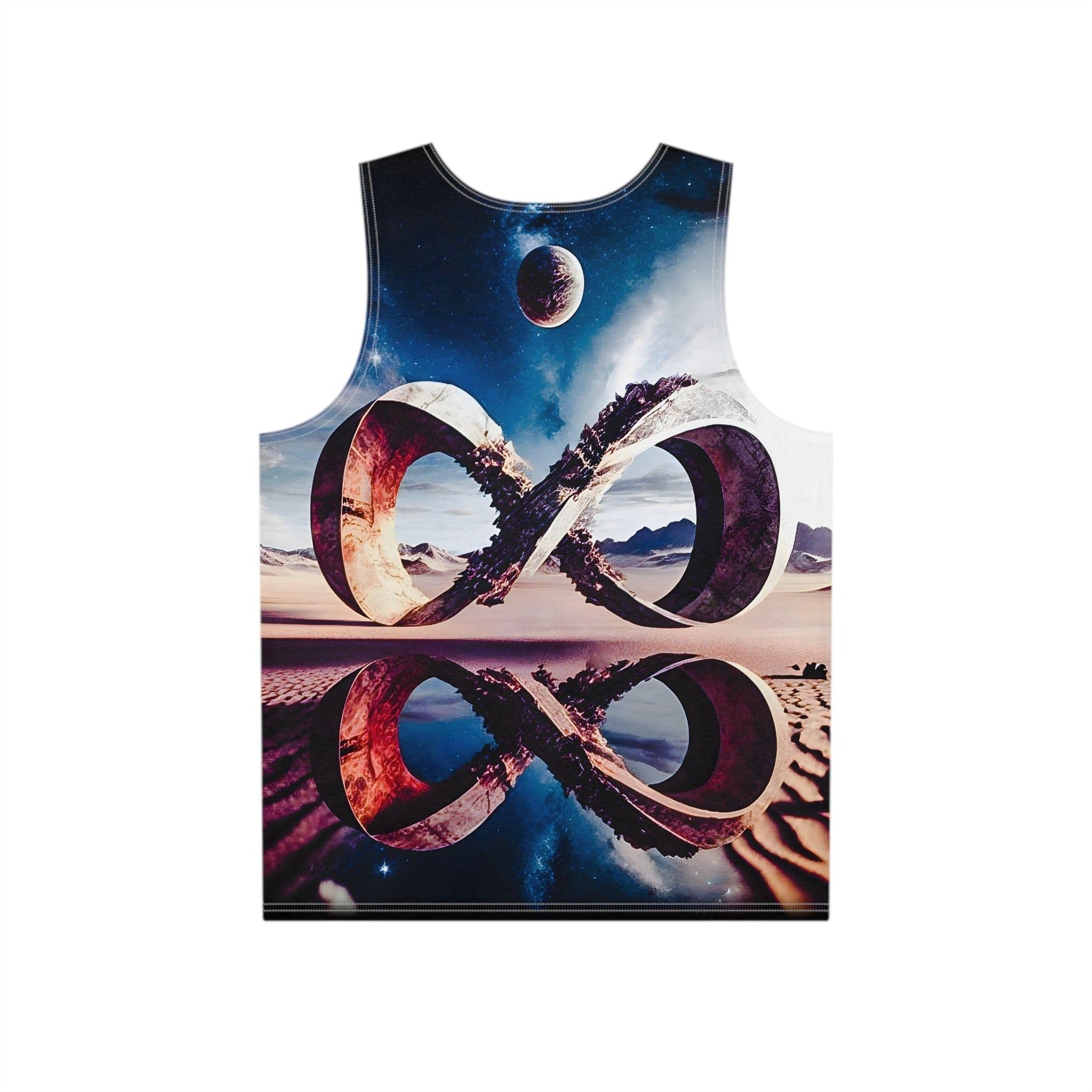 Infinite Possibilities Sublimation Tank Top Sublimation Print All-Over (AOP) Design Tank Top - Stylish Comfort for Festival, Gym, and Streetwear - Alchemystics.org