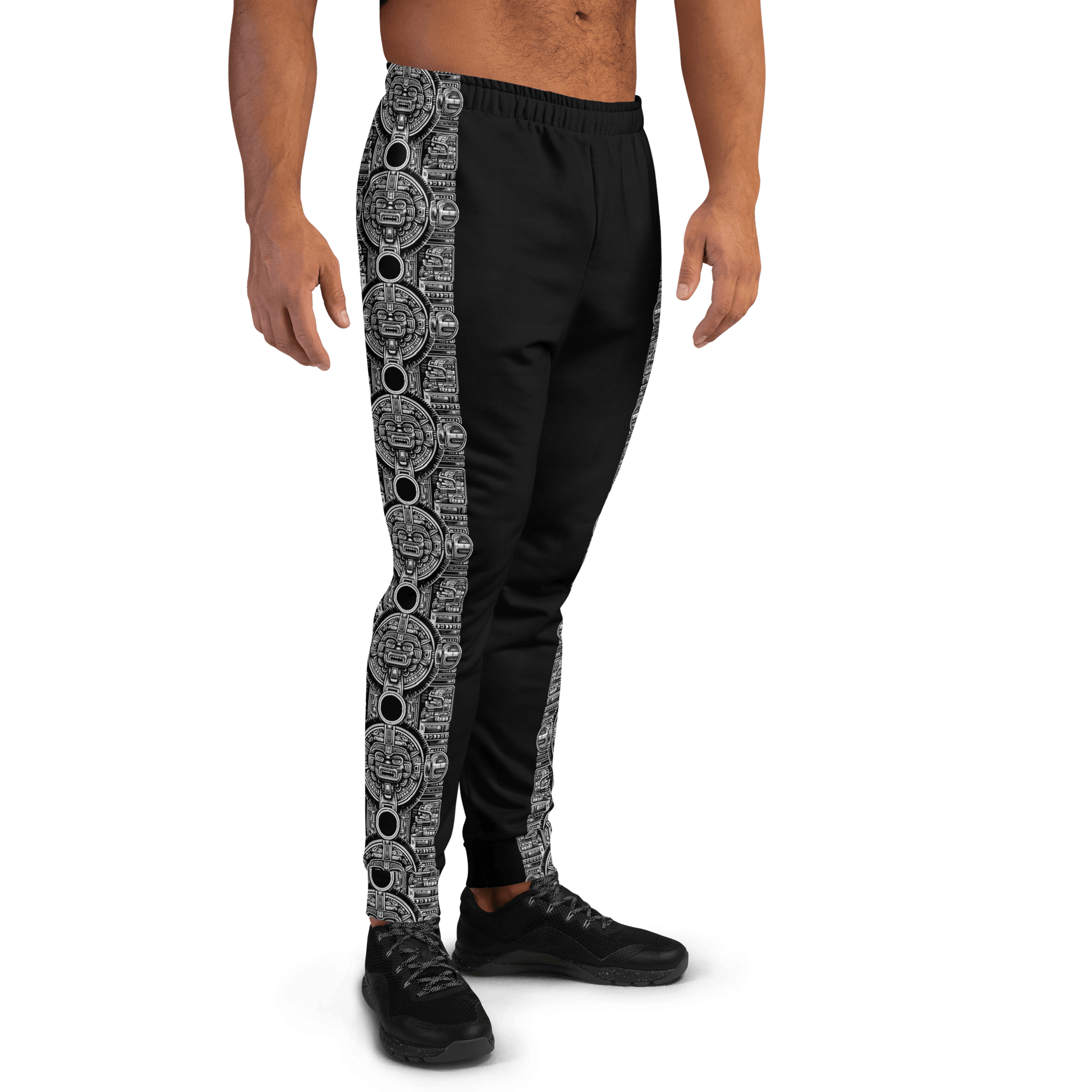 Mayan Aztec Tribal Festival Rave Joggers v4 - Alchemystics.org