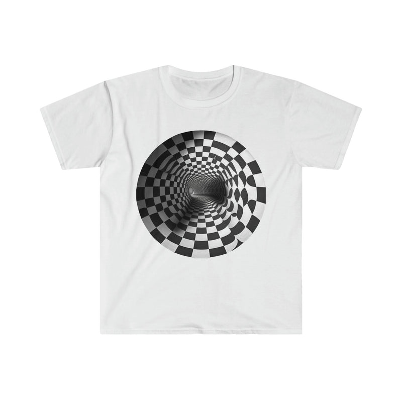 Psychedelic Tunnel — Unisex Optical Illusion T-Shirt