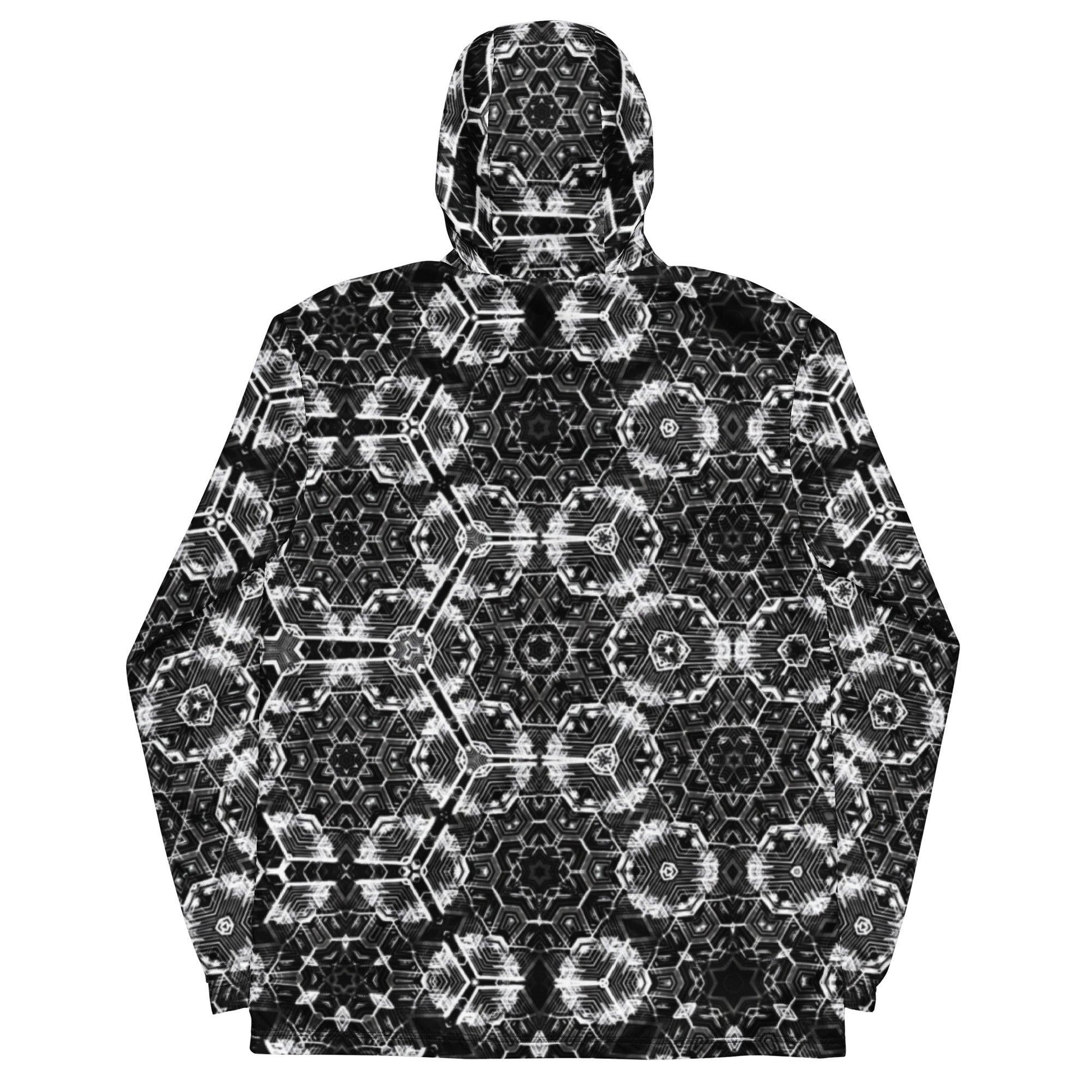 Morphing Sacred Geometry Hexagonal Windbreaker v1.0 by Meta Zen - Alchemystics.org