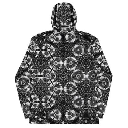 Morphing Sacred Geometry Hexagonal Windbreaker v1.0 by Meta Zen - Alchemystics.org