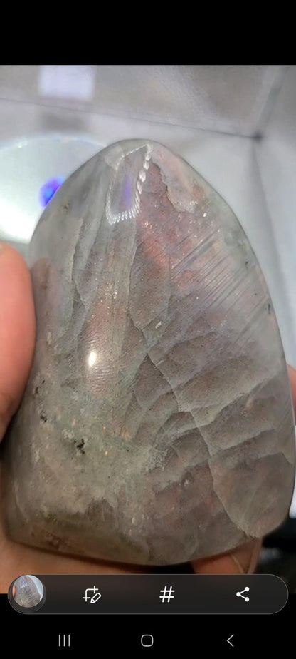 Purple Labradorite Mantle Piece #1 - Alchemystics.org