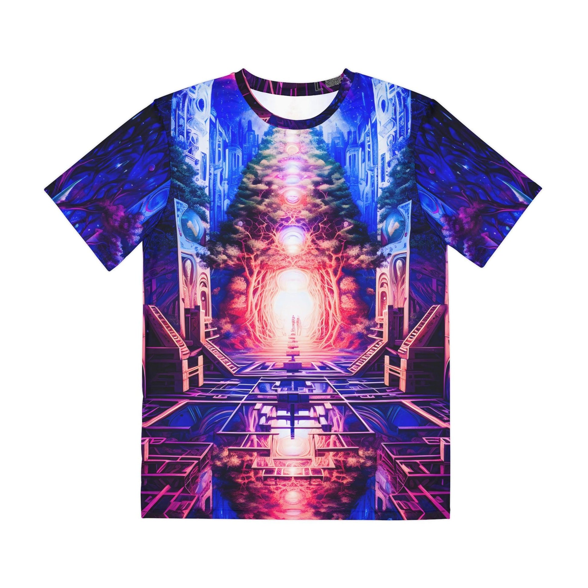 Realms v1.0 Unisex Polyester All Over Print T-shirt - Alchemystics.org