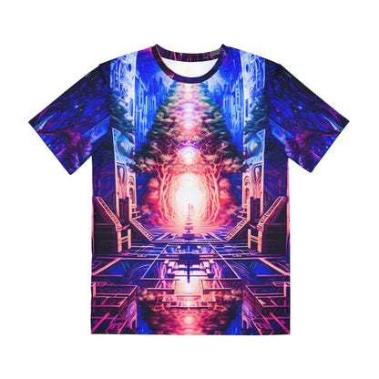 Realms v1.0 Unisex Polyester All Over Print T-shirt - Alchemystics.org