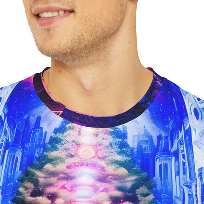 Realms v1.0 Unisex Polyester All Over Print T-shirt - Alchemystics.org