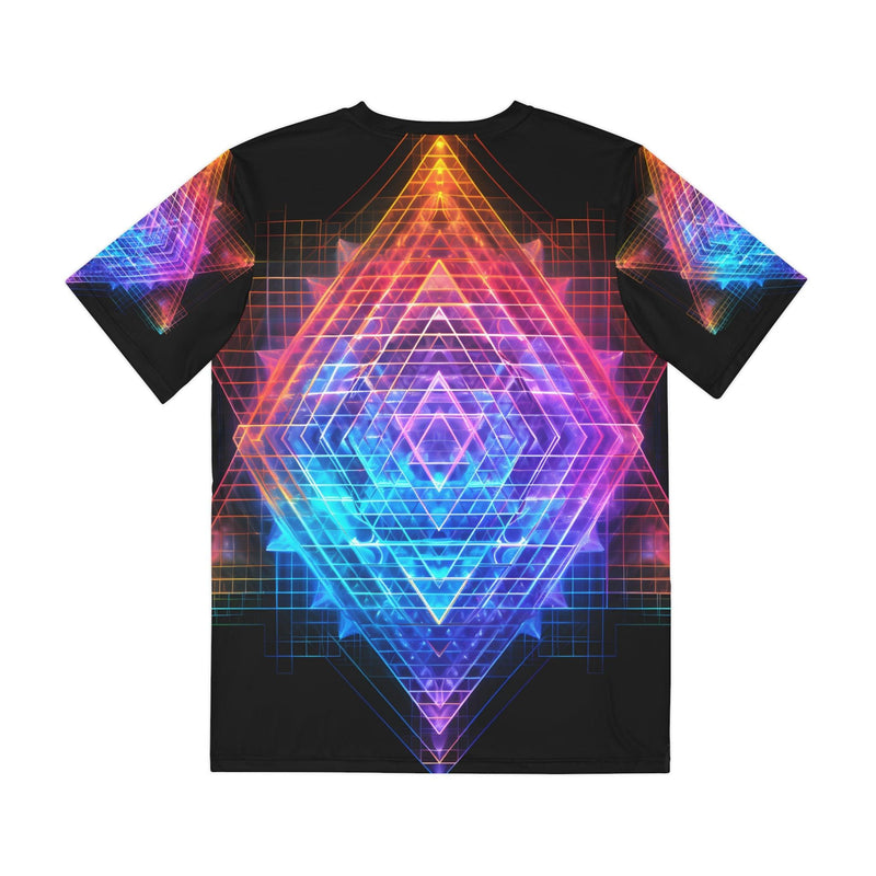 Sri Yantra 3D v2 — All-Over Print T-Shirt