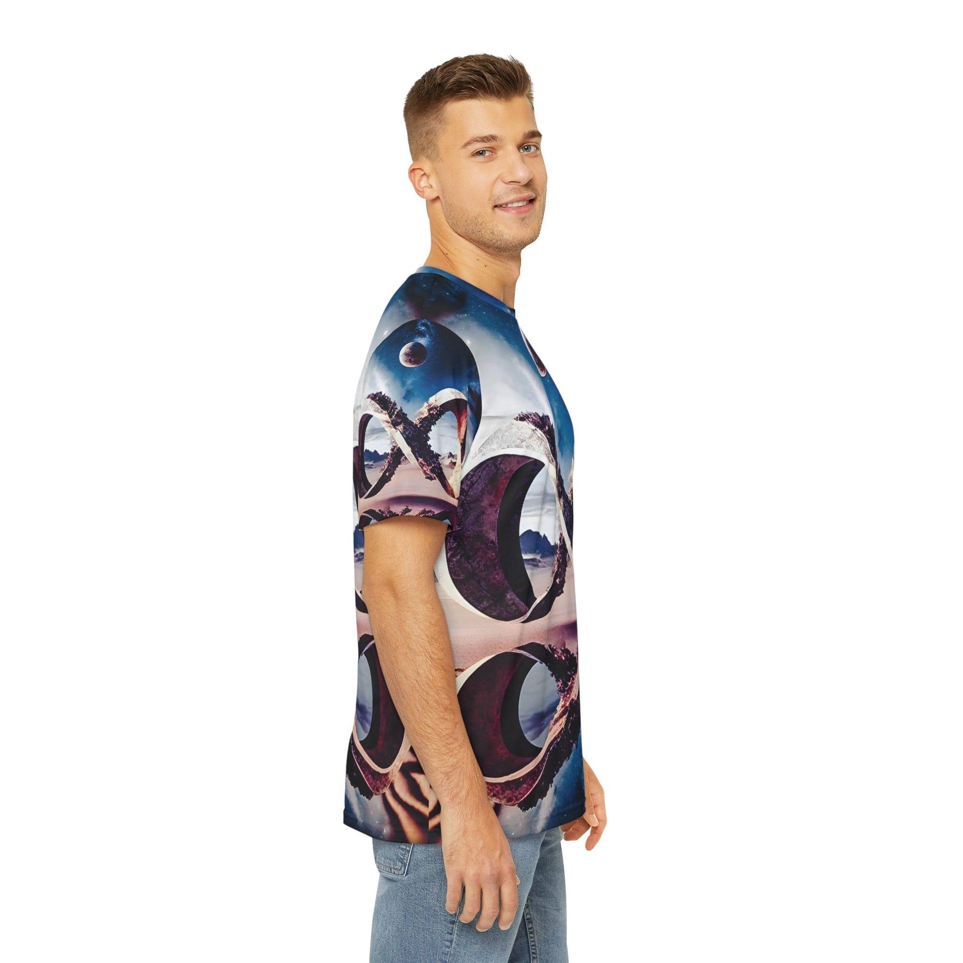 Surreal Infinite Possibilities - All Over Print (AOP) / Sublimation Design - Digital AI Art T-Shirt for Street or Festival Wear - Alchemystics.org