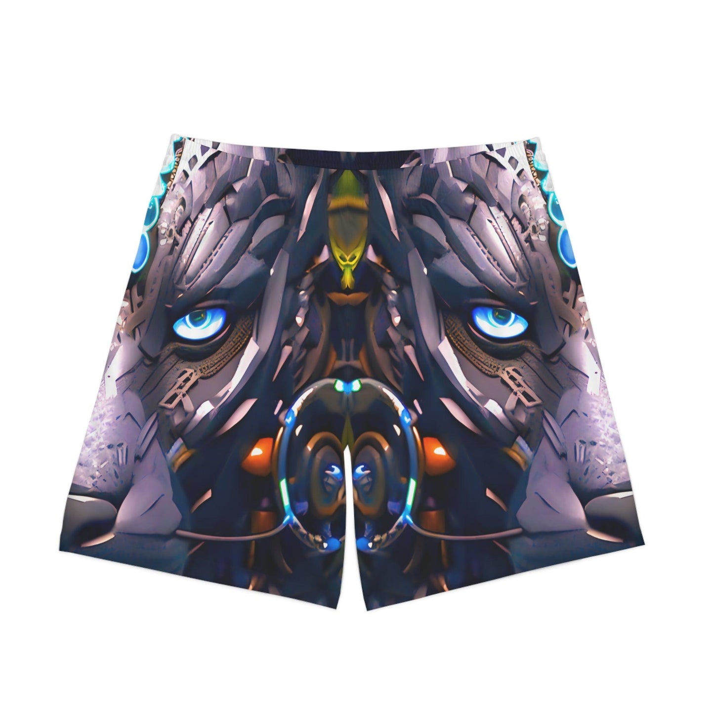 The Jeweled Jaguar Jungle Beach Shorts - Alchemystics.org