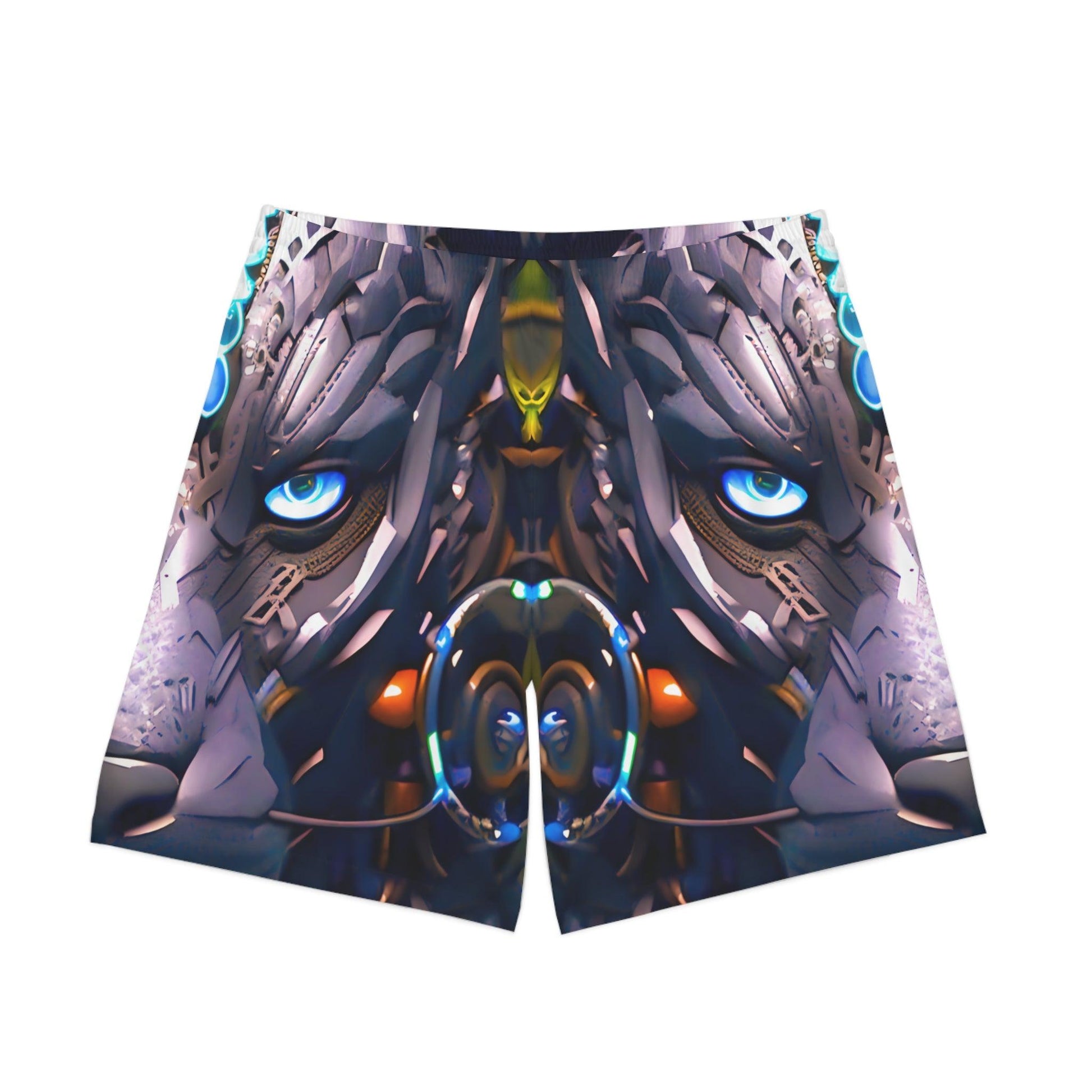 The Jeweled Jaguar Jungle Beach Shorts - Alchemystics.org