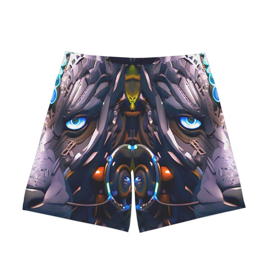 The Jeweled Jaguar Jungle Beach Shorts - Alchemystics.org