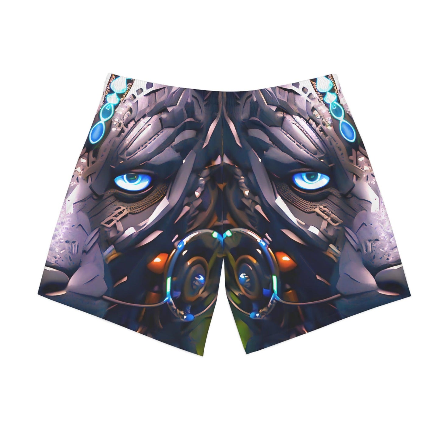 The Jeweled Jaguar Jungle Beach Shorts - Alchemystics.org
