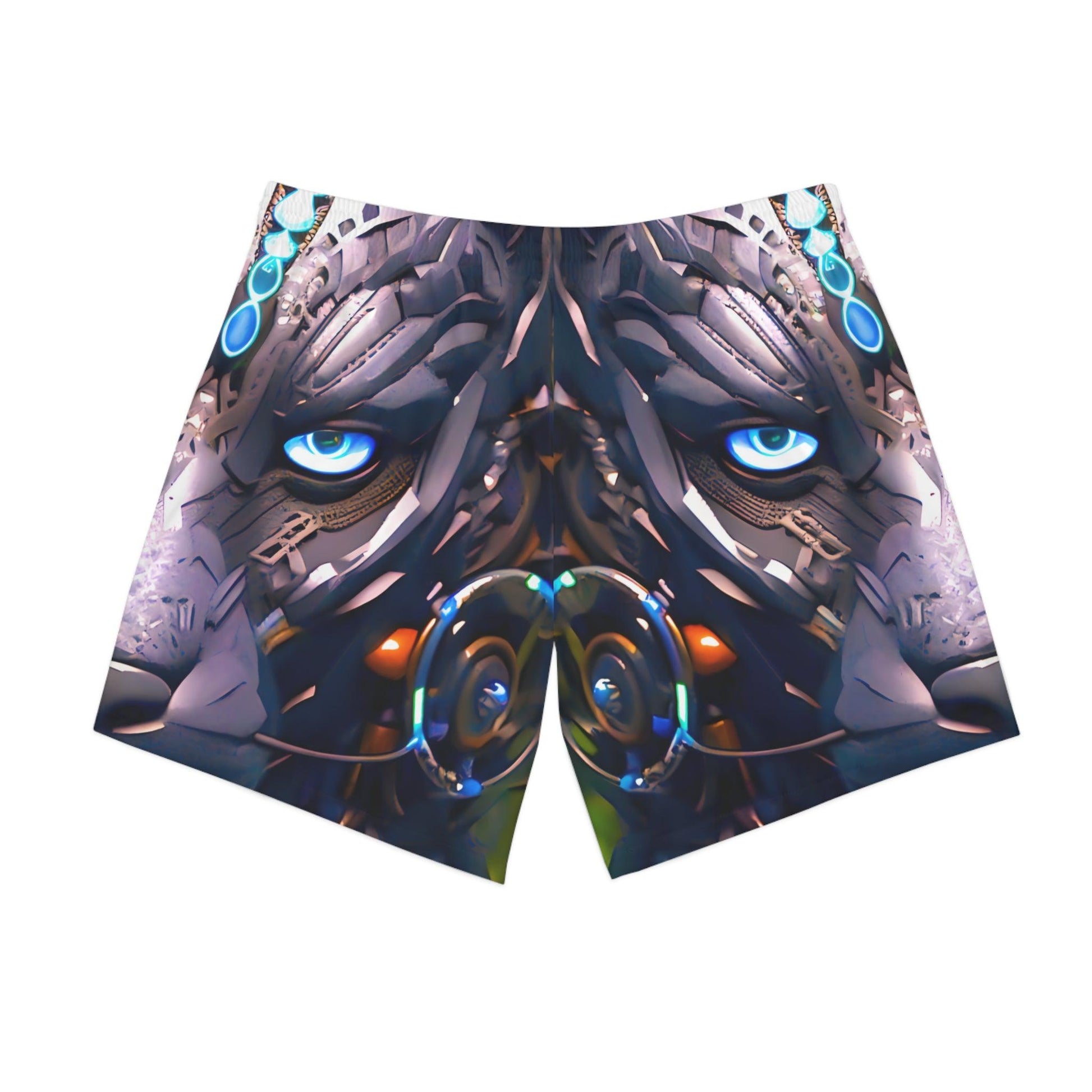 The Jeweled Jaguar Jungle Beach Shorts - Alchemystics.org