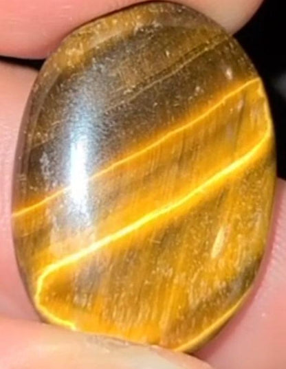 Top Grade Tigers Eye Cabochon - Alchemystics.org