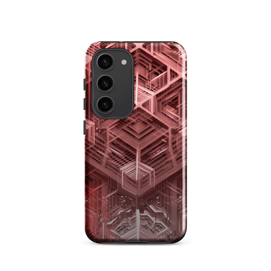 Tough Sacred Geometric Hexagonal Futuristic Style Phone Case for Samsung® - Alchemystics.org