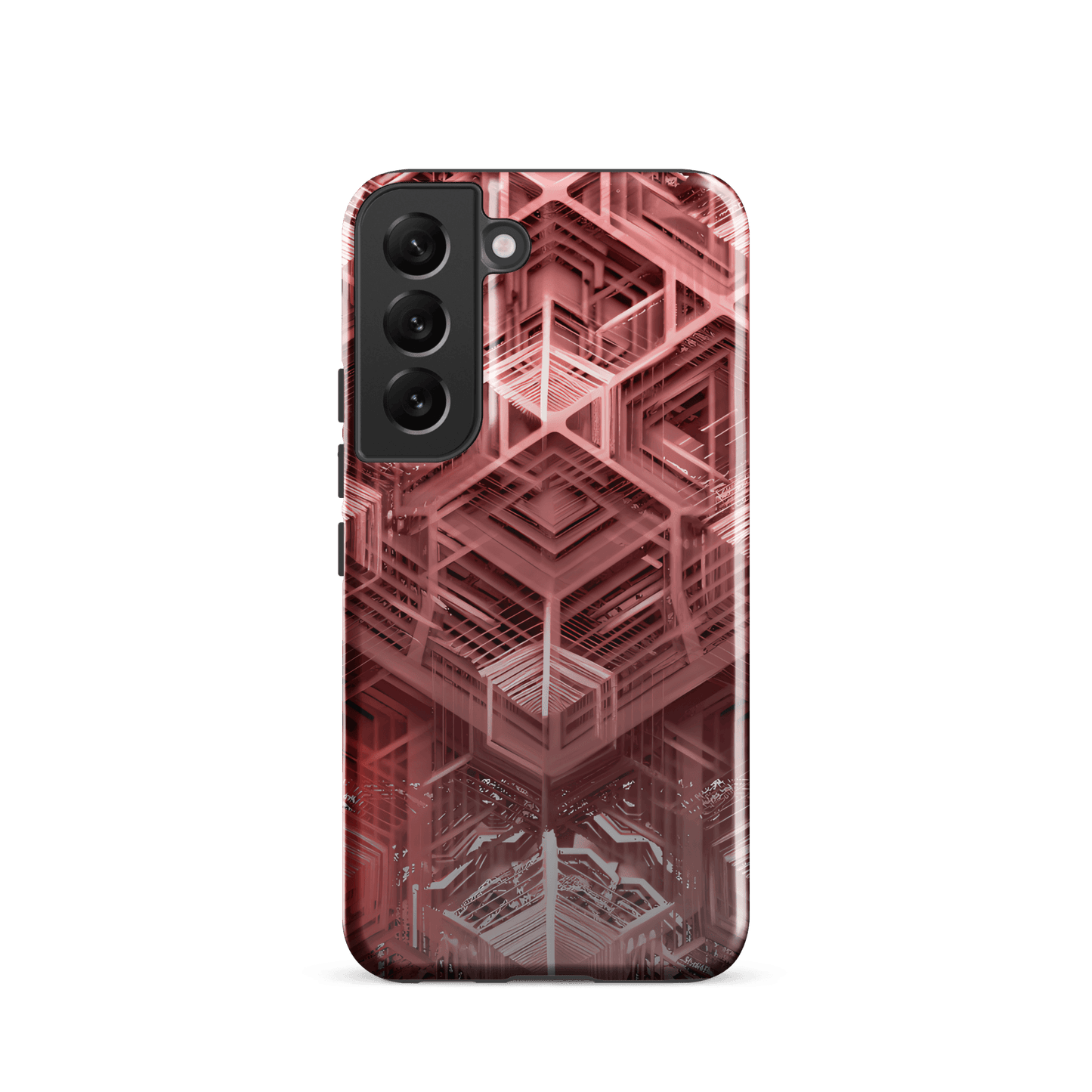 Tough Sacred Geometric Hexagonal Futuristic Style Phone Case for Samsung® - Alchemystics.org