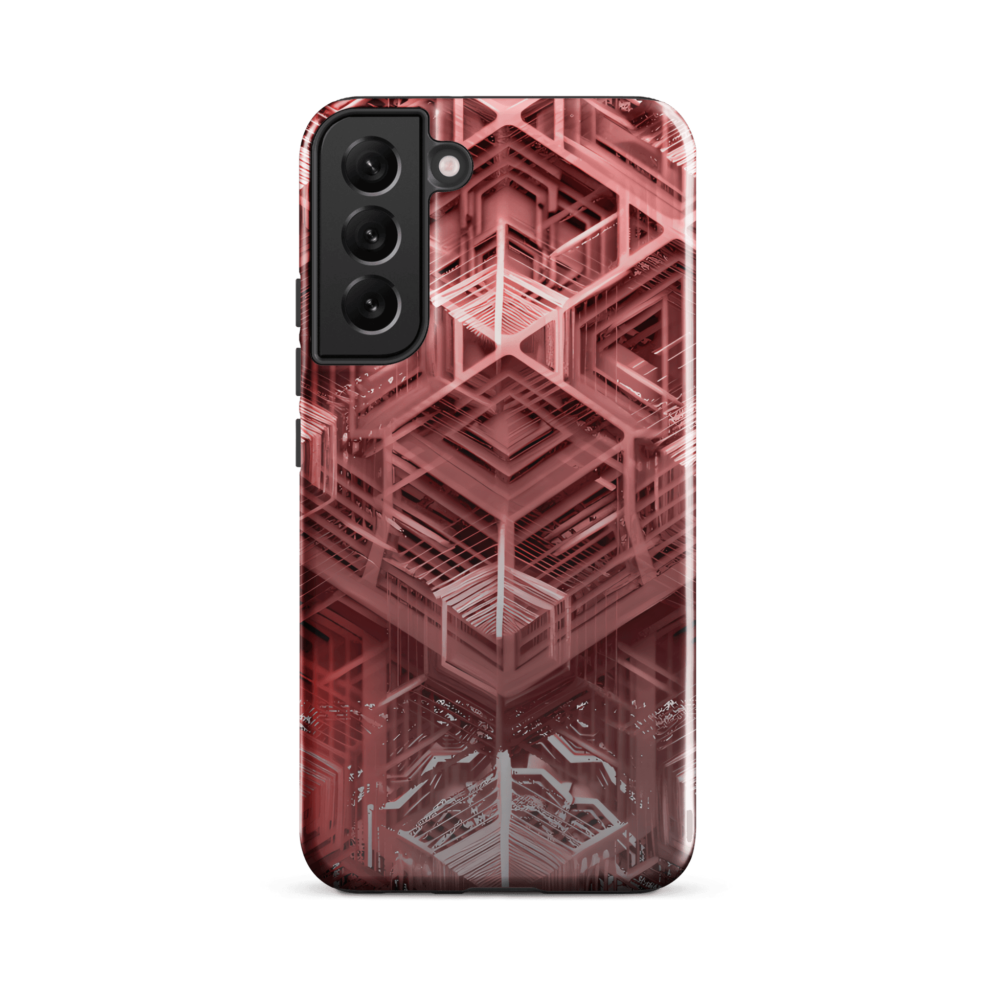 Tough Sacred Geometric Hexagonal Futuristic Style Phone Case for Samsung® - Alchemystics.org