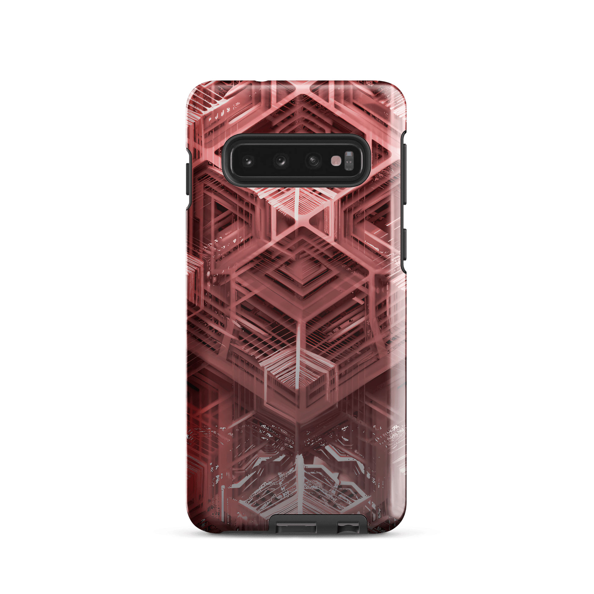 Tough Sacred Geometric Hexagonal Futuristic Style Phone Case for Samsung® - Alchemystics.org