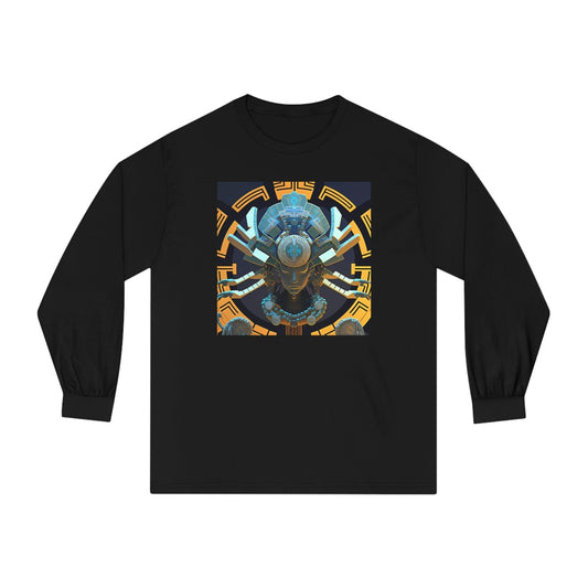 Unisex Classic Long Sleeve T-Shirt Chaos Existence Bot Ai Art - Alchemystics.org