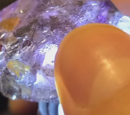 Smokey Amethyst Enhydro Scepter