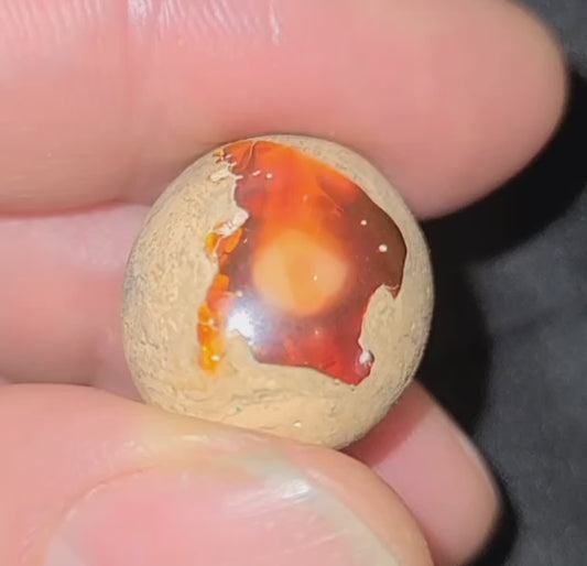 Mexican Fire Opal Cabochon